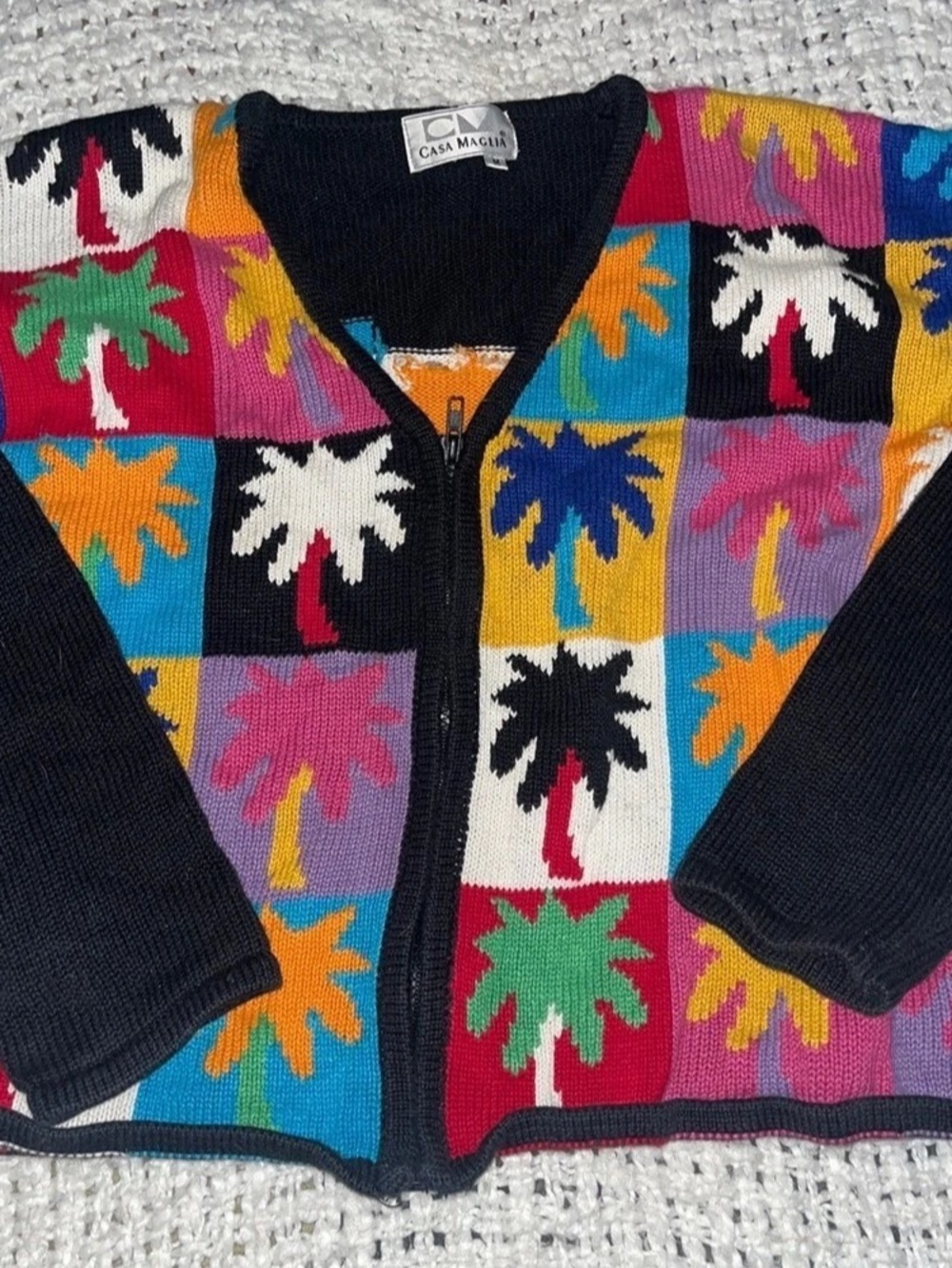 Casa Magila vintage black cardigan